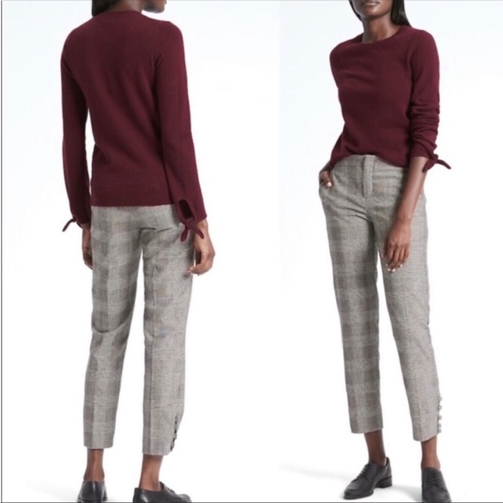 Banana Republic Bow Cuff Crew ‘filpucci’ Sweater